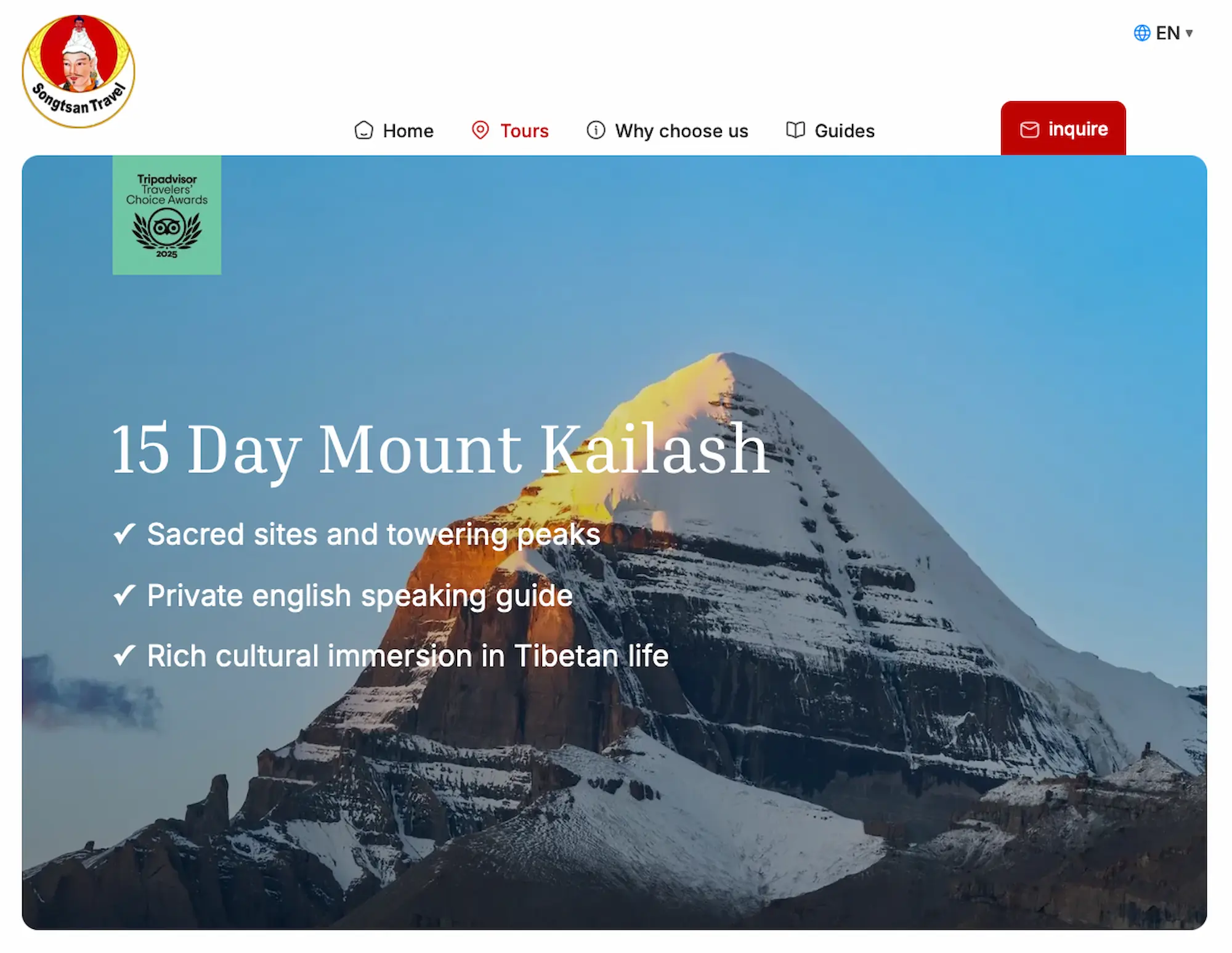 Visual evidence 1 for Songtsan Tibet Travel