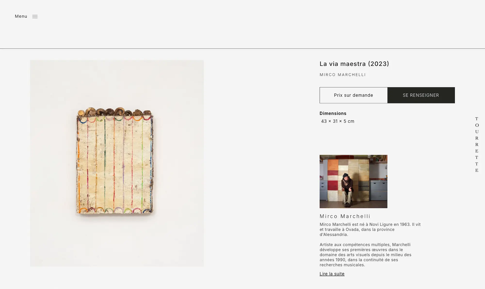 Visual evidence 7 for Tourrette Paris